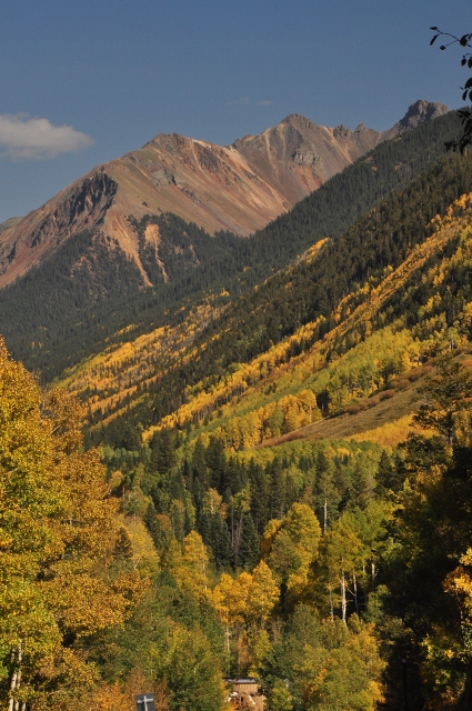 fall colors on highway 145